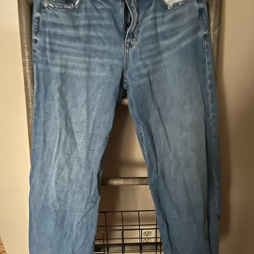 American Eagle Outfitters Blue Women's Low Rise Skater Jeans